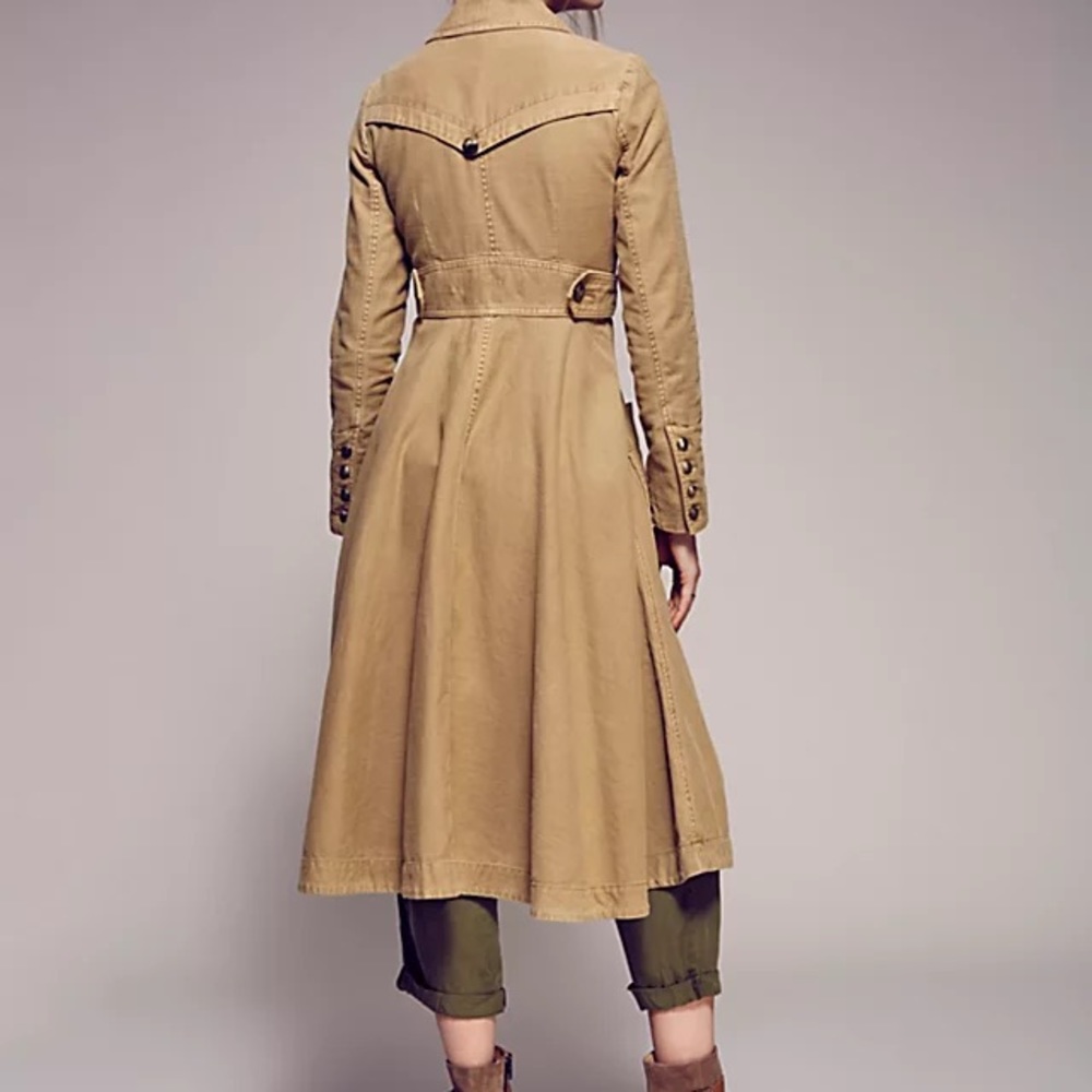FP free people Full Sweep trench coat